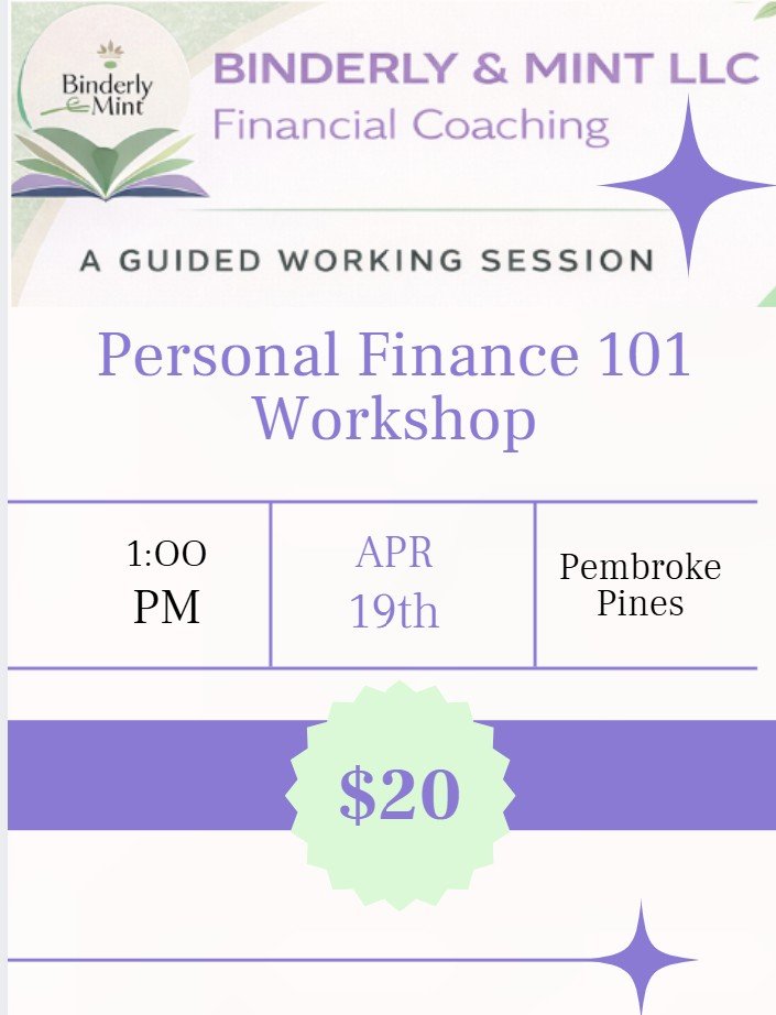 Personal Finance 101 Workshop