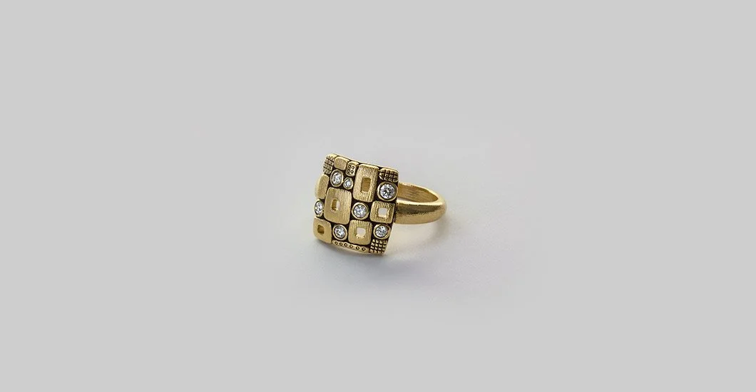 Little Windows Square Ring