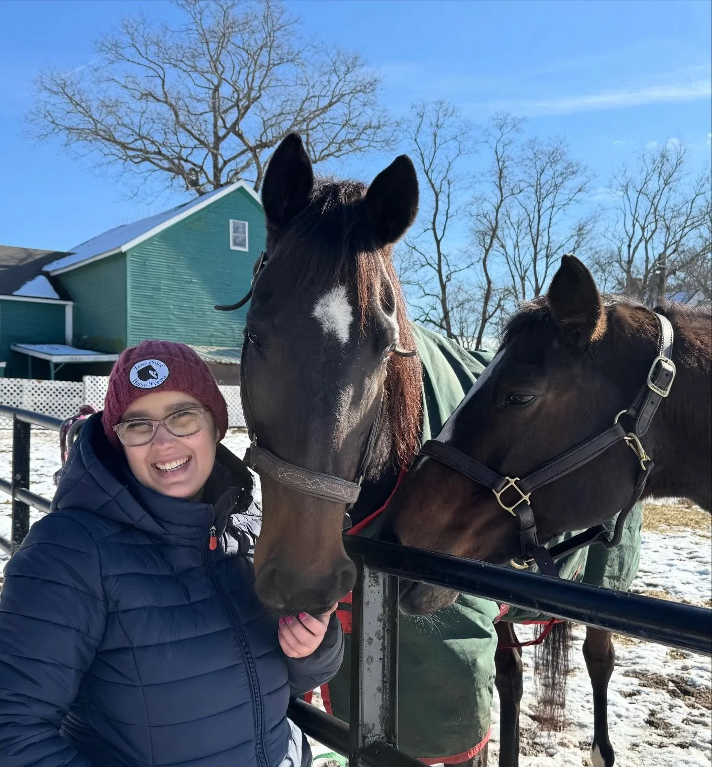 How cute (and warm!) are these new beanies from our friends at @zeroproofhorsetreats?! 💕

This Valentine&rsquo;s Day, show some love to your favorite four-legged Valentine (and treat yourself!) 🐴💘

Use code DIABEZ10 for 10% off at checkout because