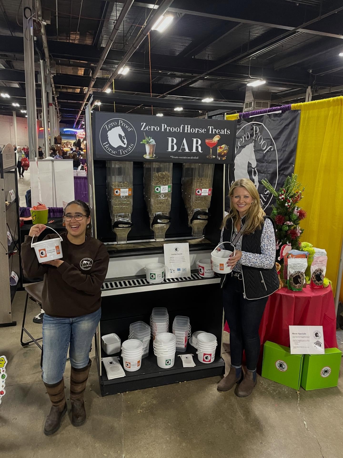 There&rsquo;s so much to love about @zeroproofhorsetreats 🥃🐴

They&rsquo;re currently the only horse treats made from distiller&rsquo;s grains and inspired by cocktail flavors. Even the pickiest of horses love them! Thanks to the bourbon distillati