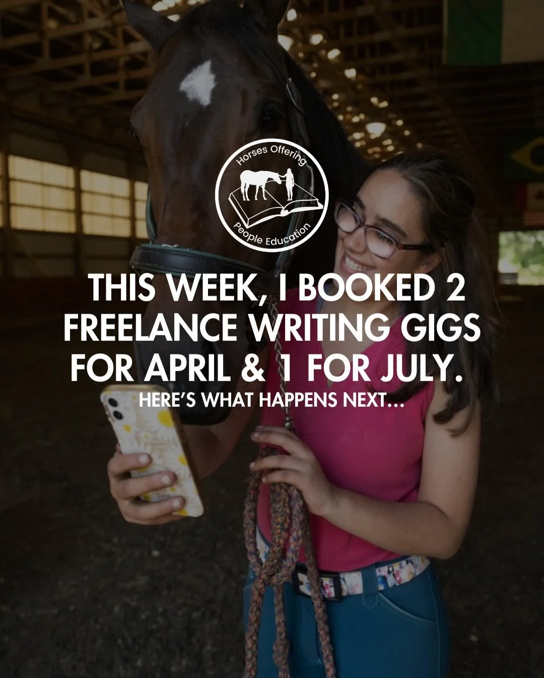 If you&rsquo;ve been: 
🐴 meaning to update your website copy for months
🐴 overthinking how to explain what you actually do
🐴 rewriting the same bio or program description over and over
🐴 putting off articles, grant applications, or other long-for