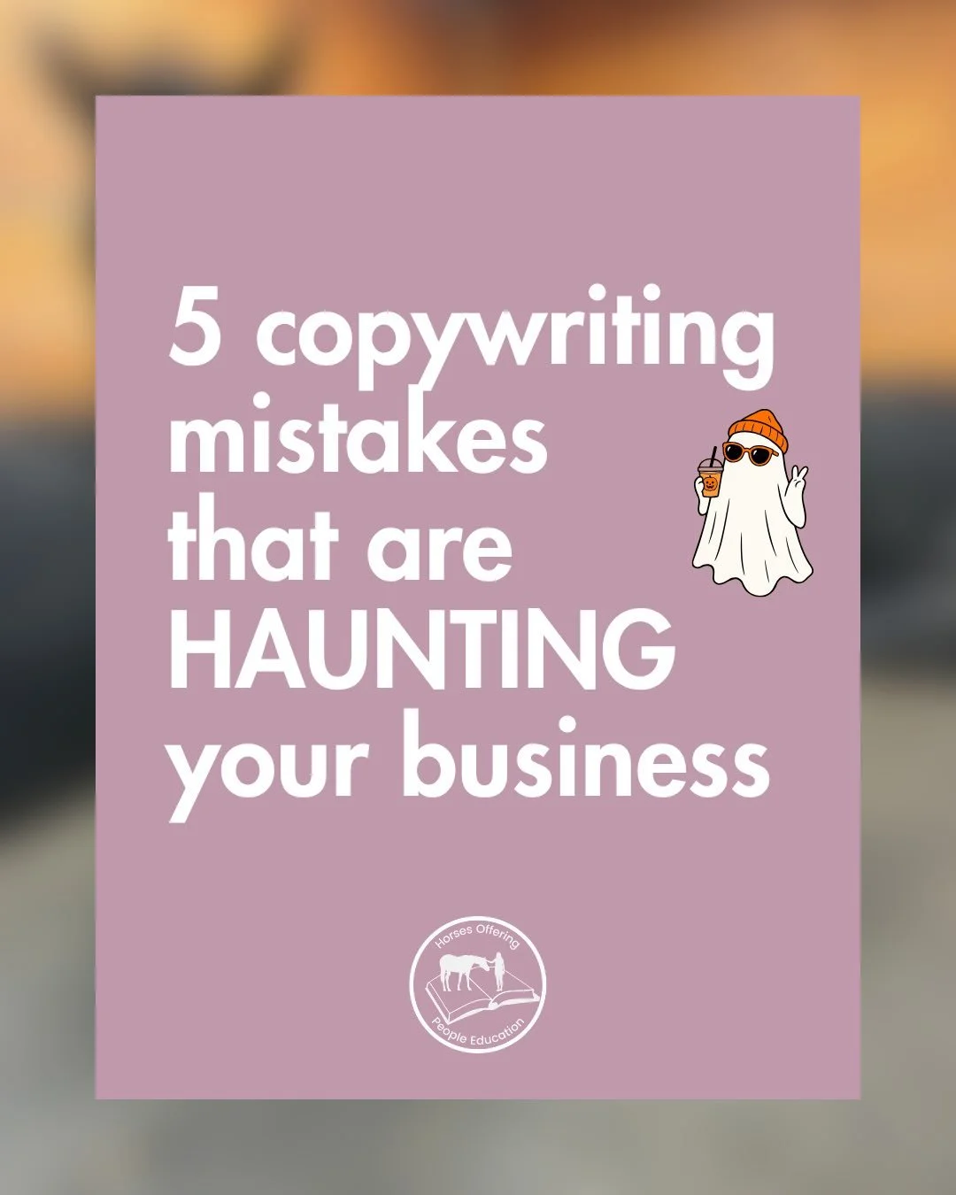 Your website might not be haunted, but some of the writing I&rsquo;ve seen out there is downright terrifying 👻

And no, I&rsquo;m not talking about the occasional typo or misplaced comma. I&rsquo;m talking about websites that never explain what a bu