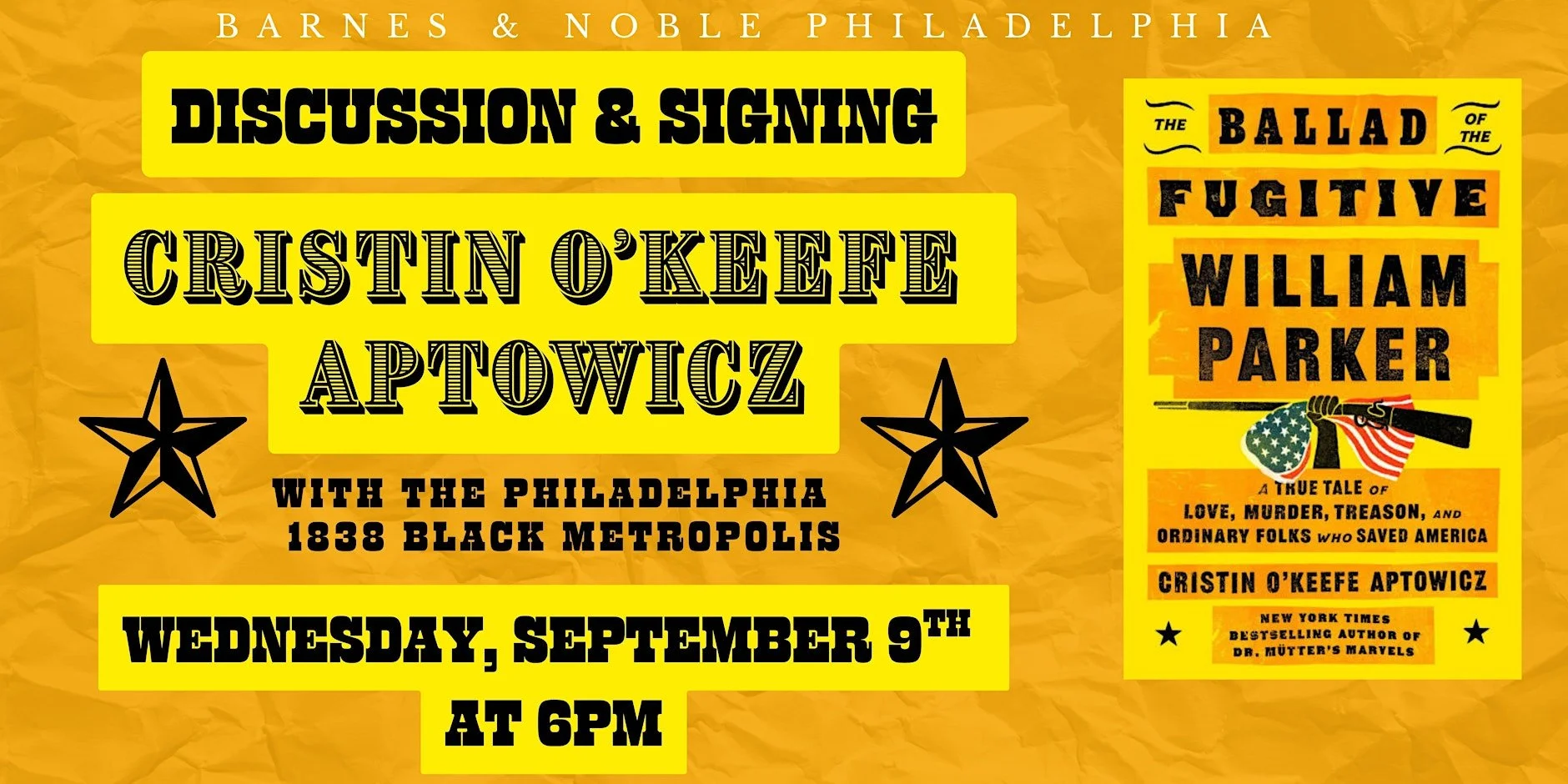 Philadelphia Book Launch at Barnes & Noble 