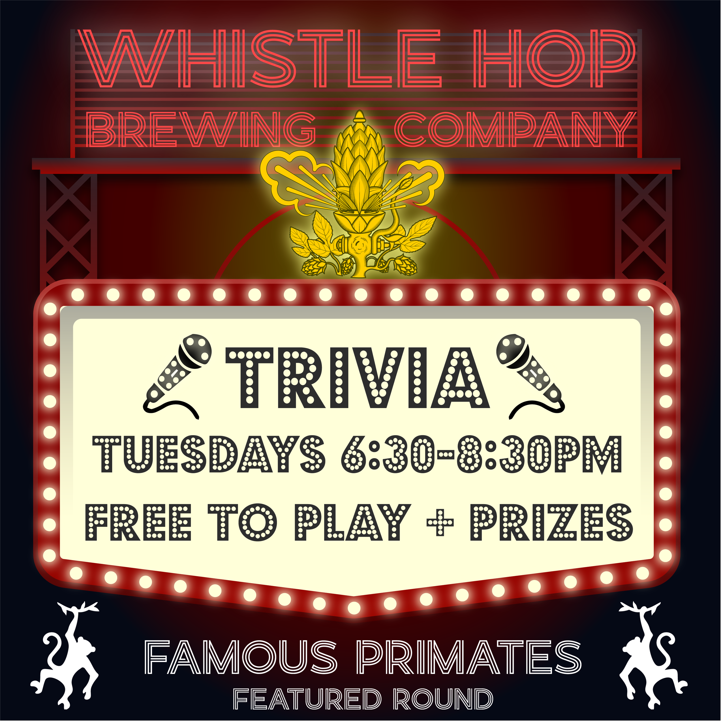 Trivia Tuesdays in a Train! - Featured Round: Famous Primates