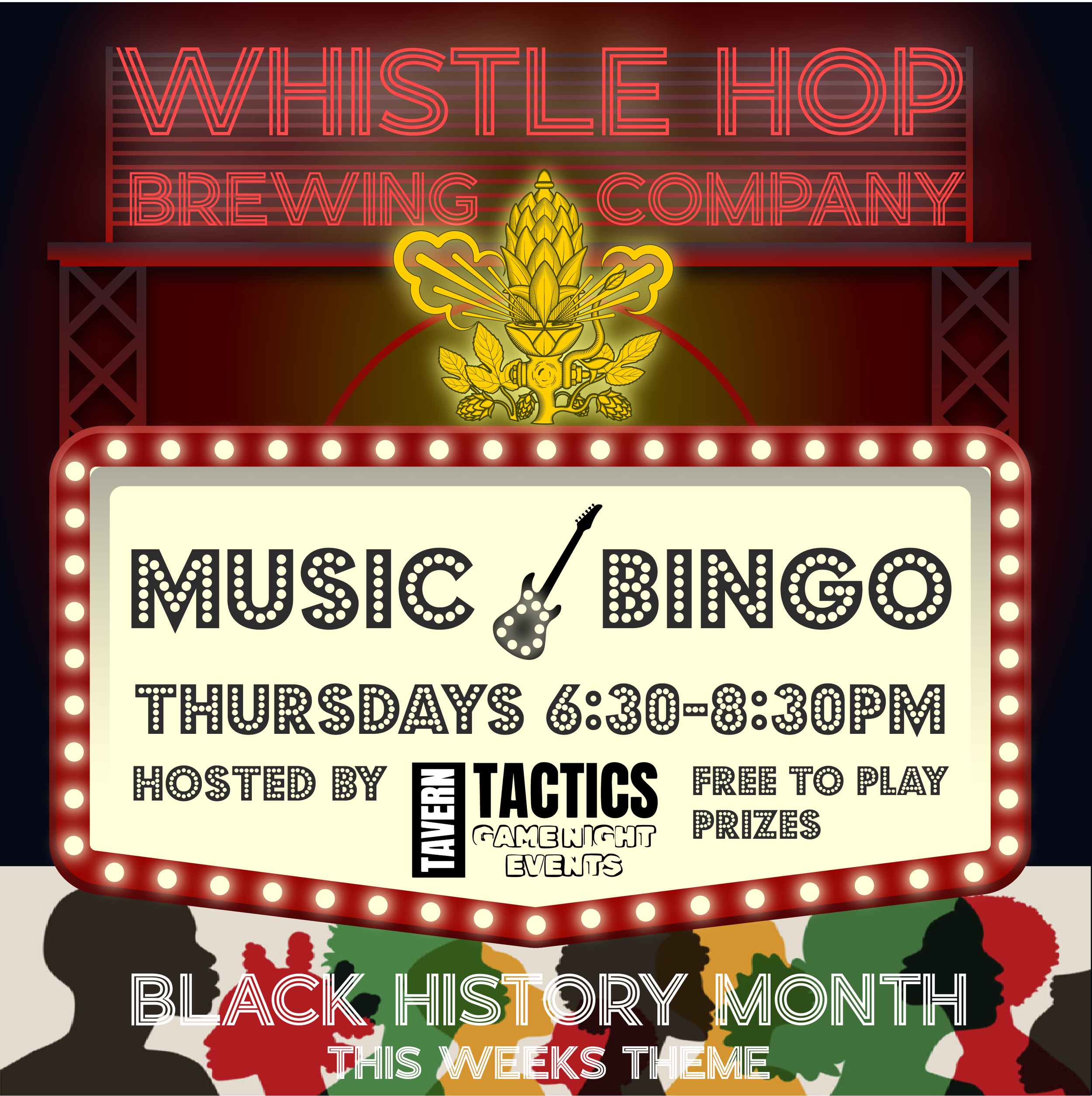 Music Bingo Night - Honoring Black History Month