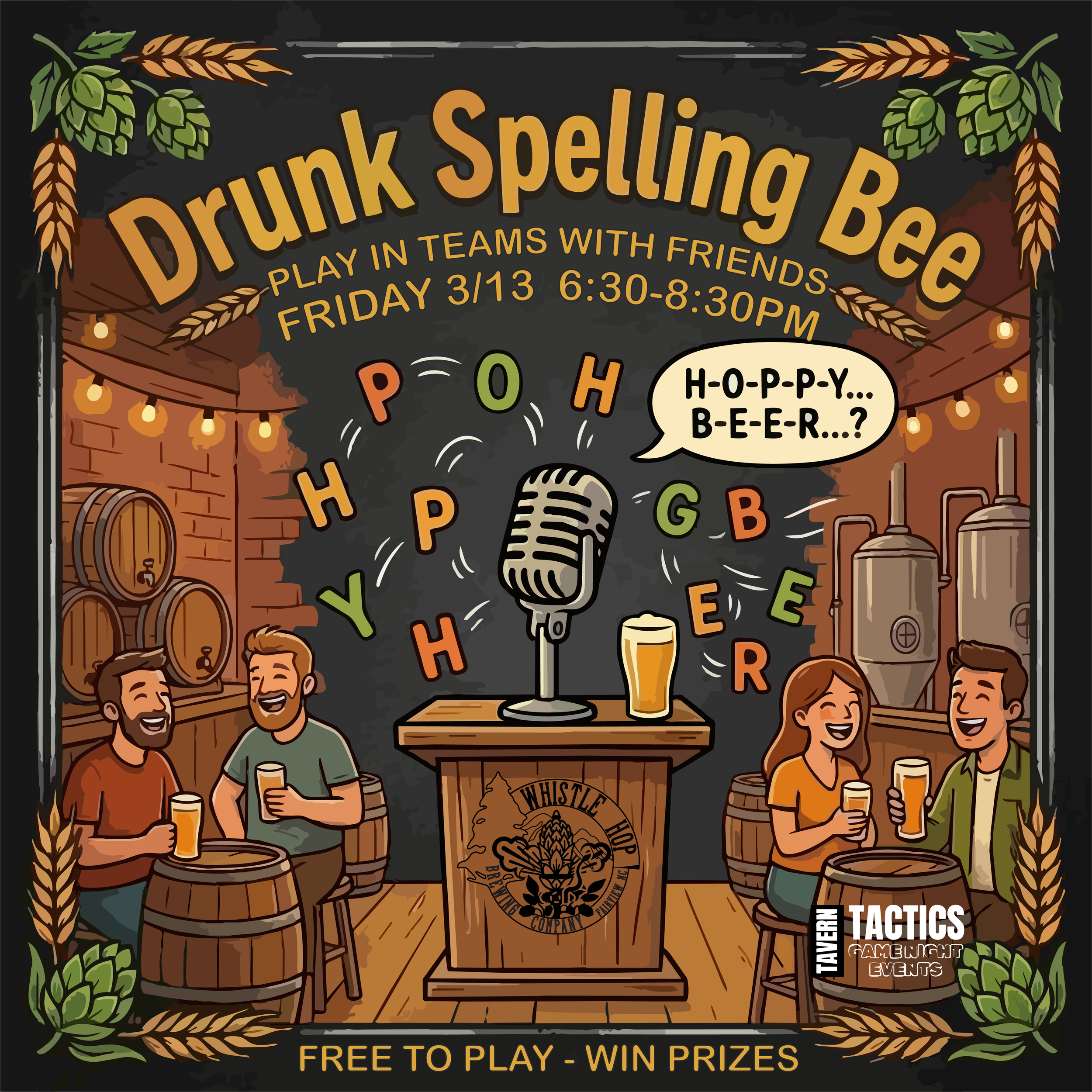 Drunk Spelling Bee