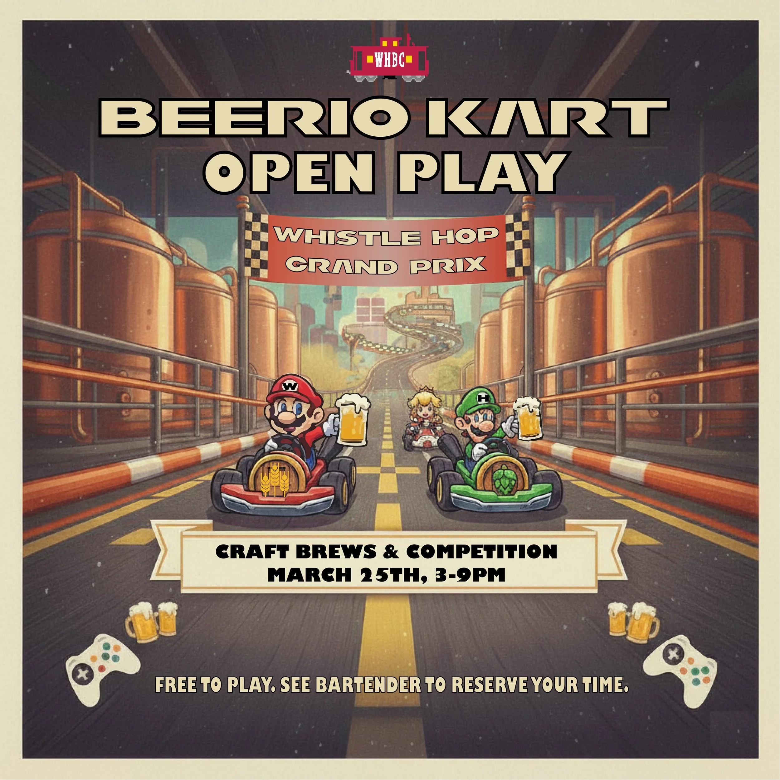 BEERIO KART OPEN PLAY