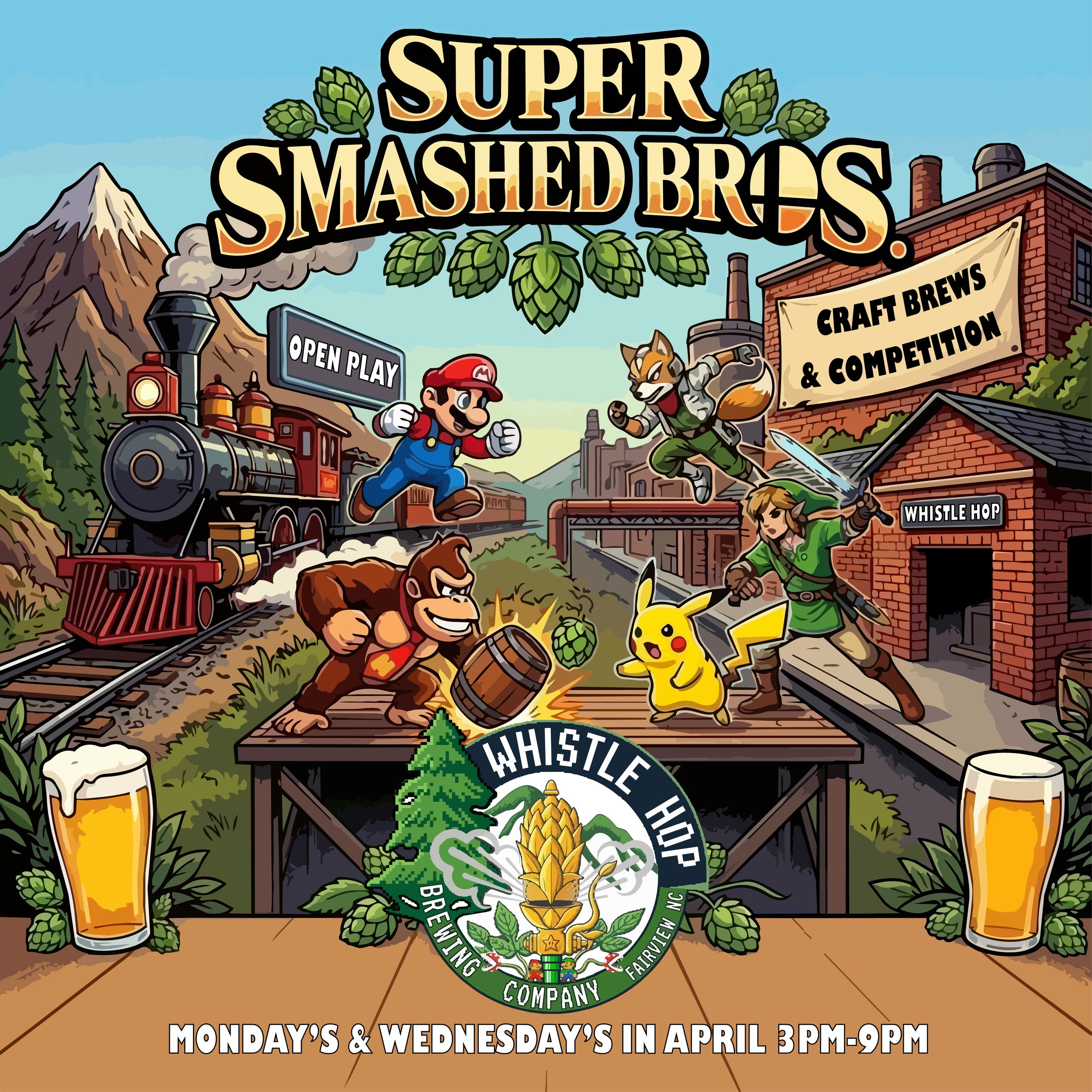 SUPER SMASHED BROs - OPEN PLAY 