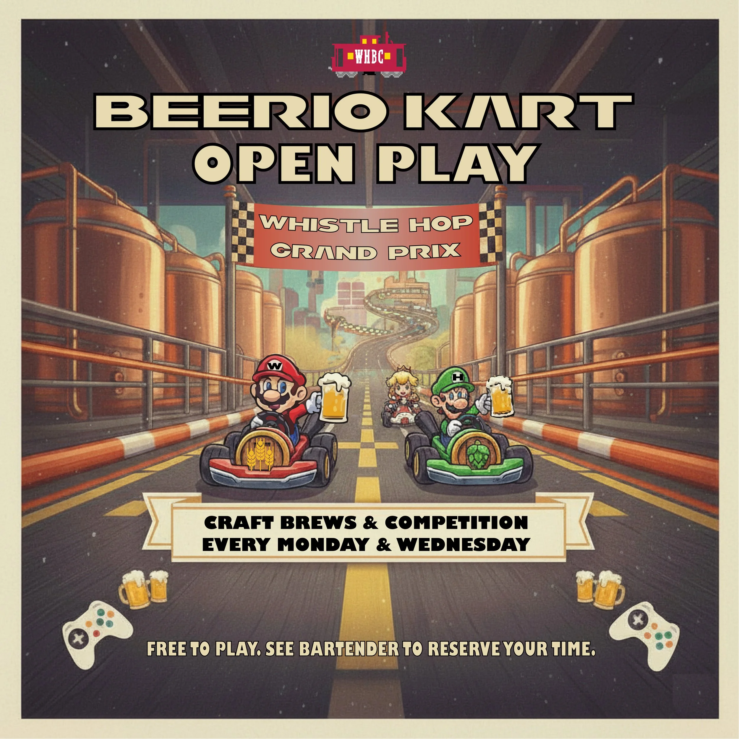 BEERIO KART OPEN PLAY