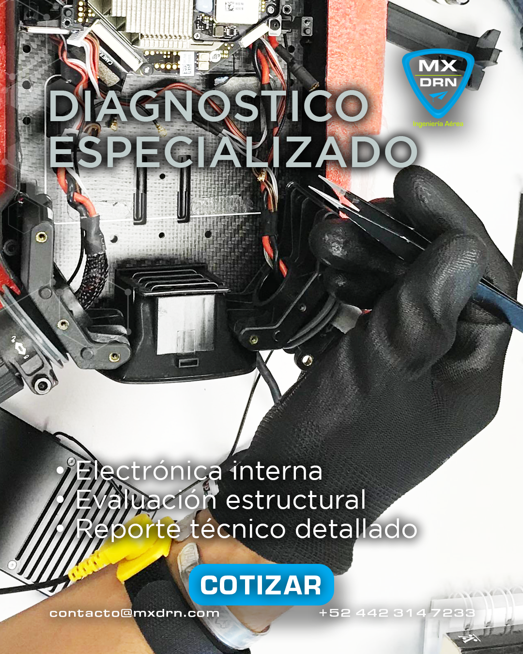 MX DRONE REPARACIÓN DE DRONES DJI