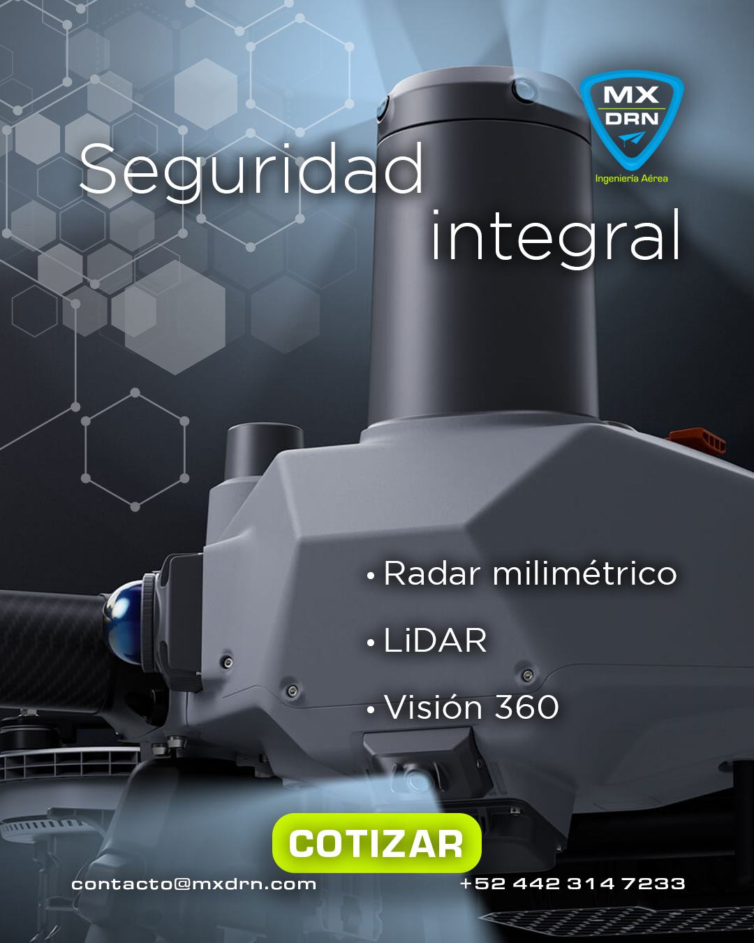 DJI FLYCART100 MX DRONE