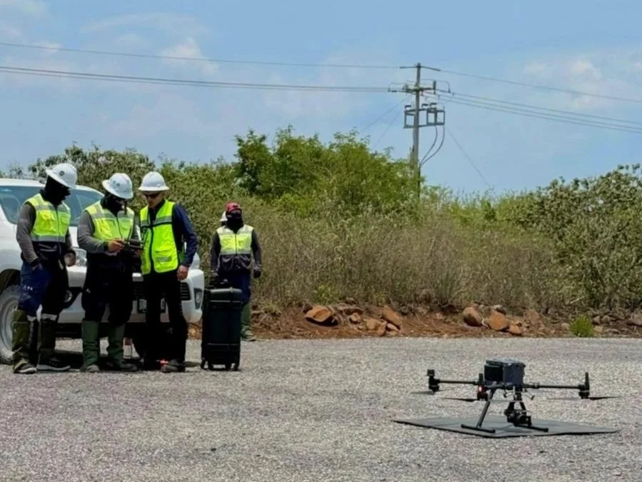 Inspección de aerogeneradores con drones DJI