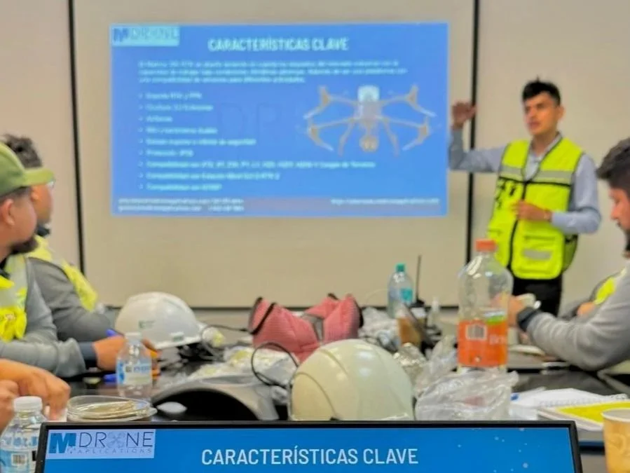 Inspección de aerogeneradores con drones DJI