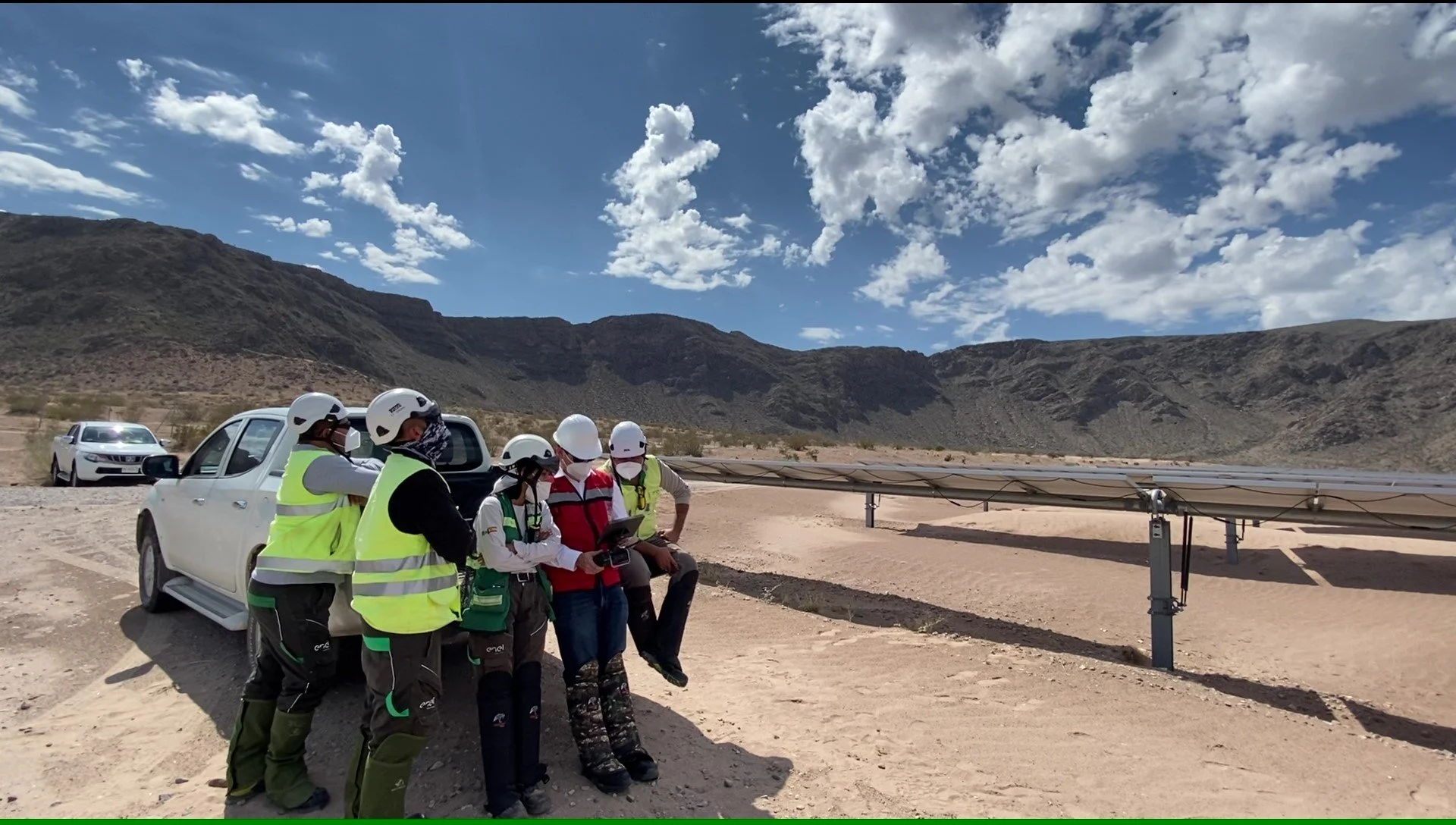 Inspección de paneles solares con drones DJI