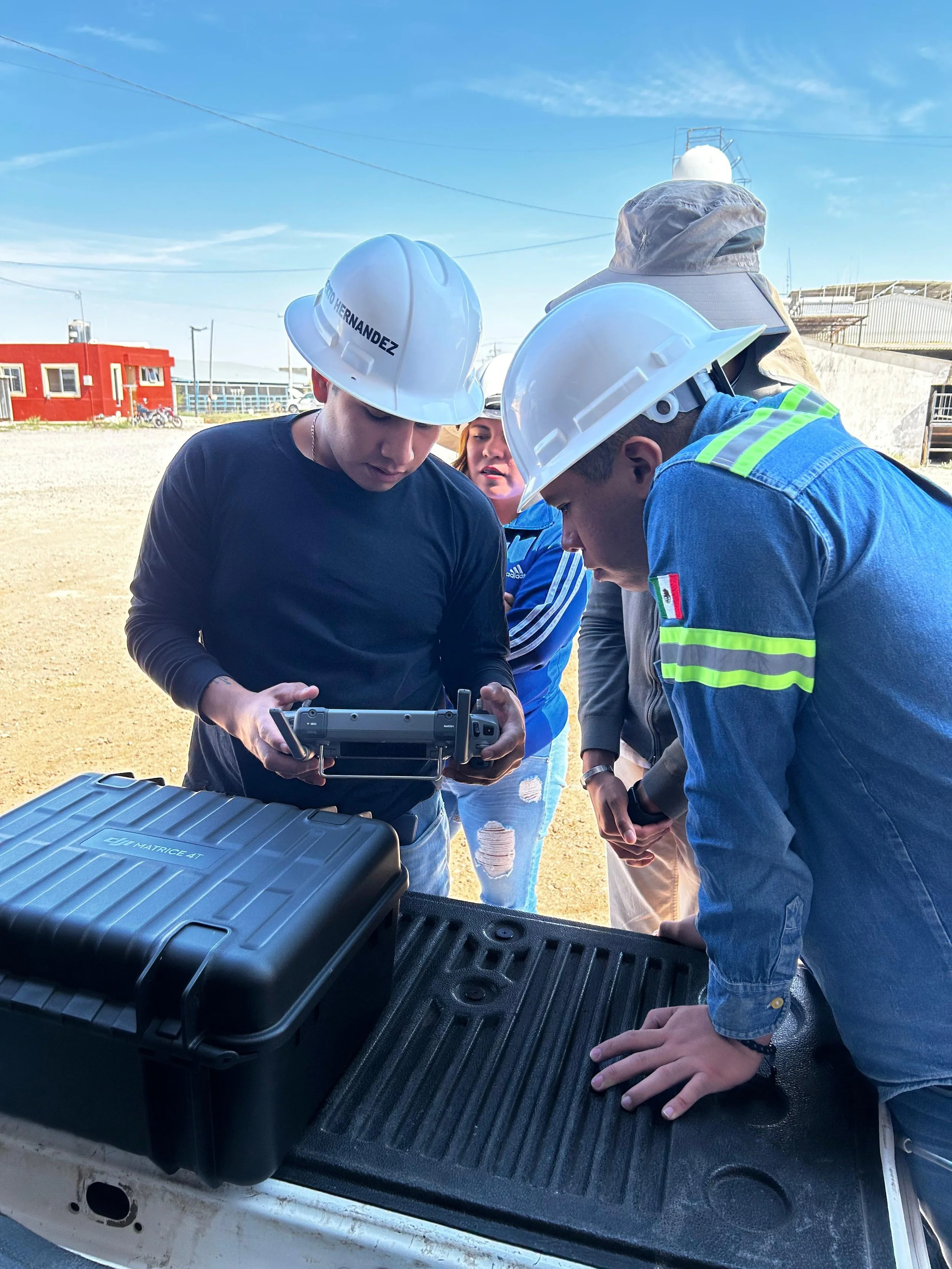 Inspección de paneles solares con drones DJI