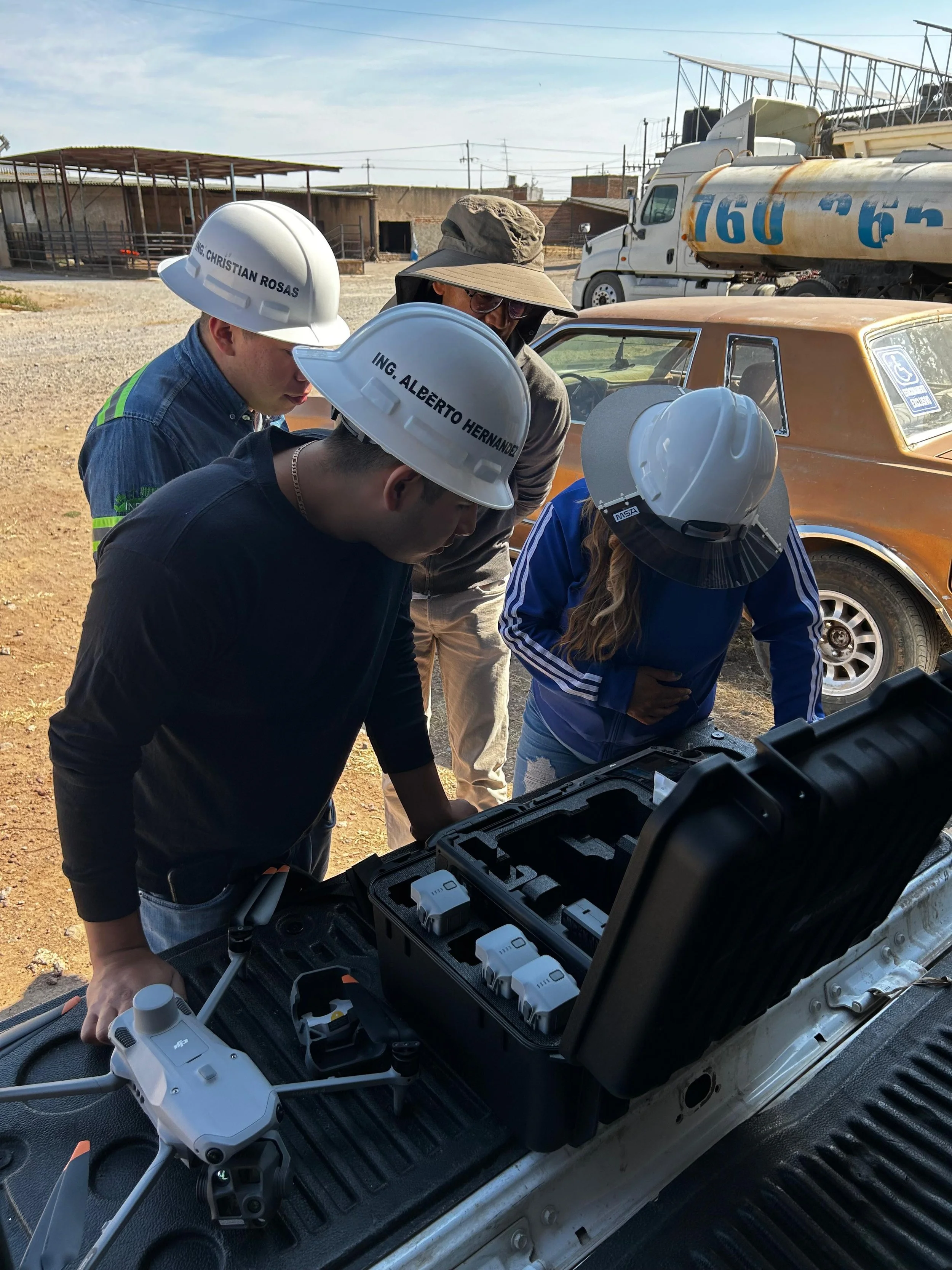 Inspección de paneles solares con drones DJI