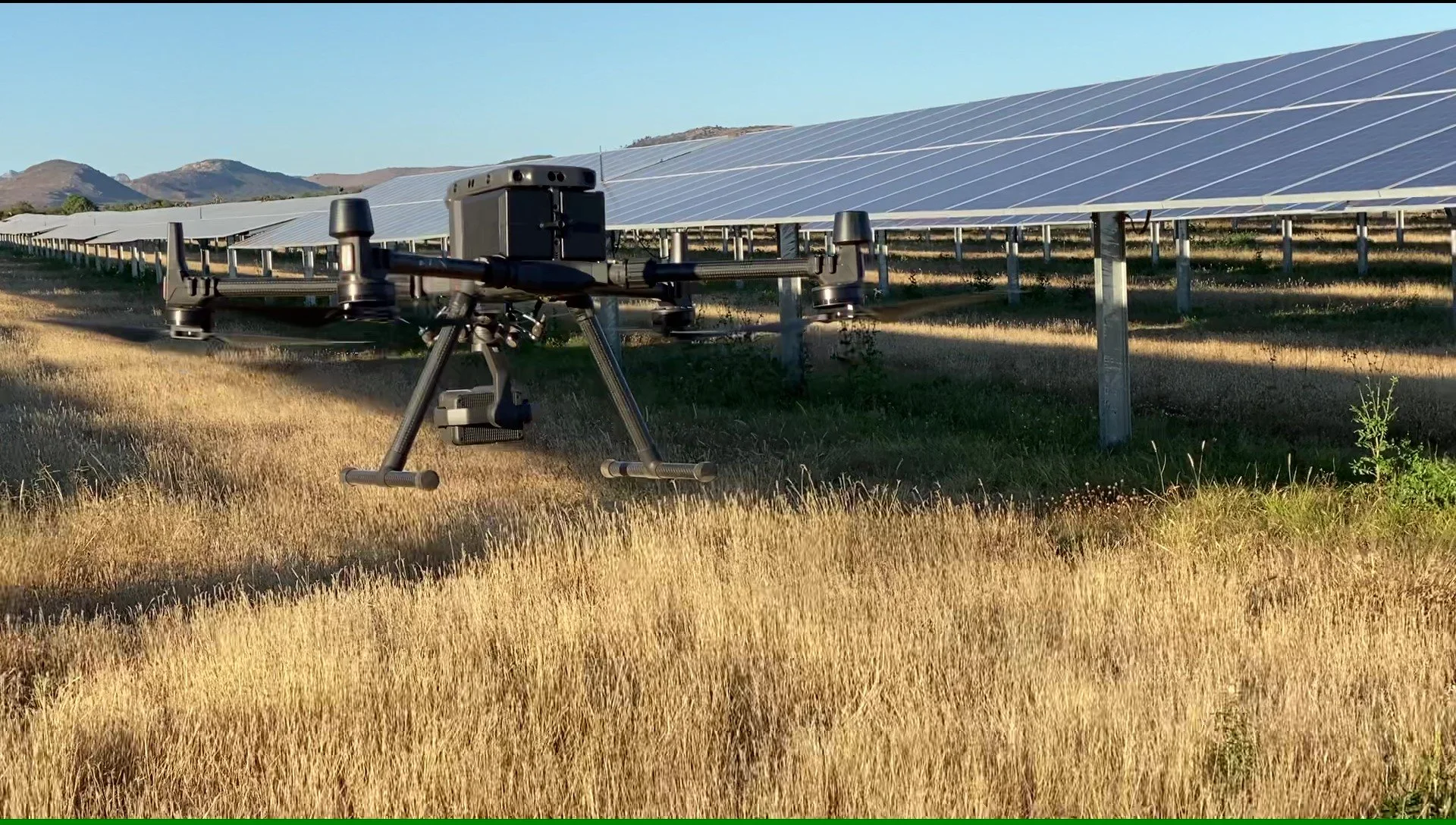 Inspección de paneles solares con drones DJI