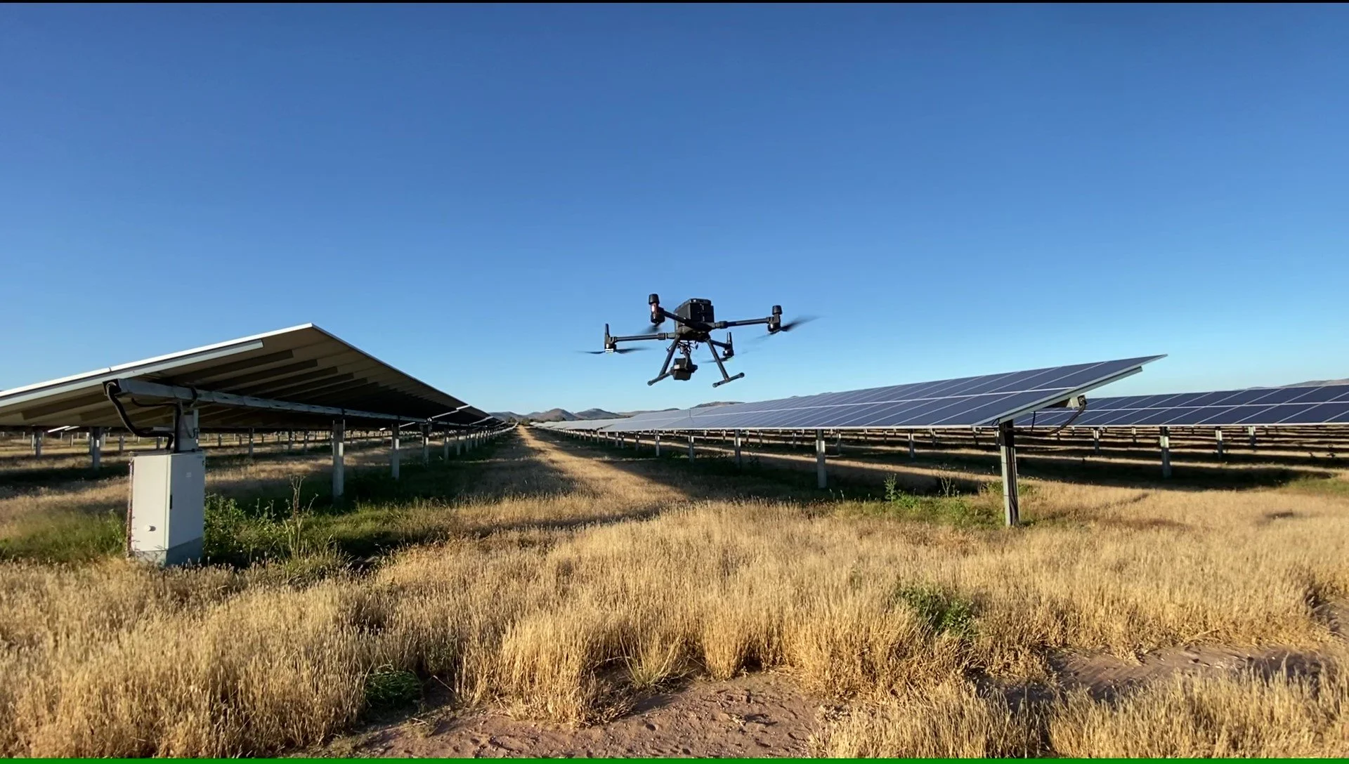 Inspección de paneles solares con drones DJI