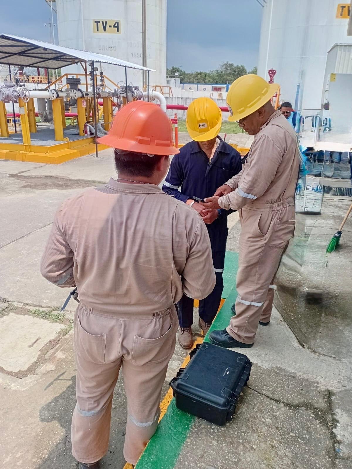 MXDRONE APPLICATIONS EN BATERIA PEMEX