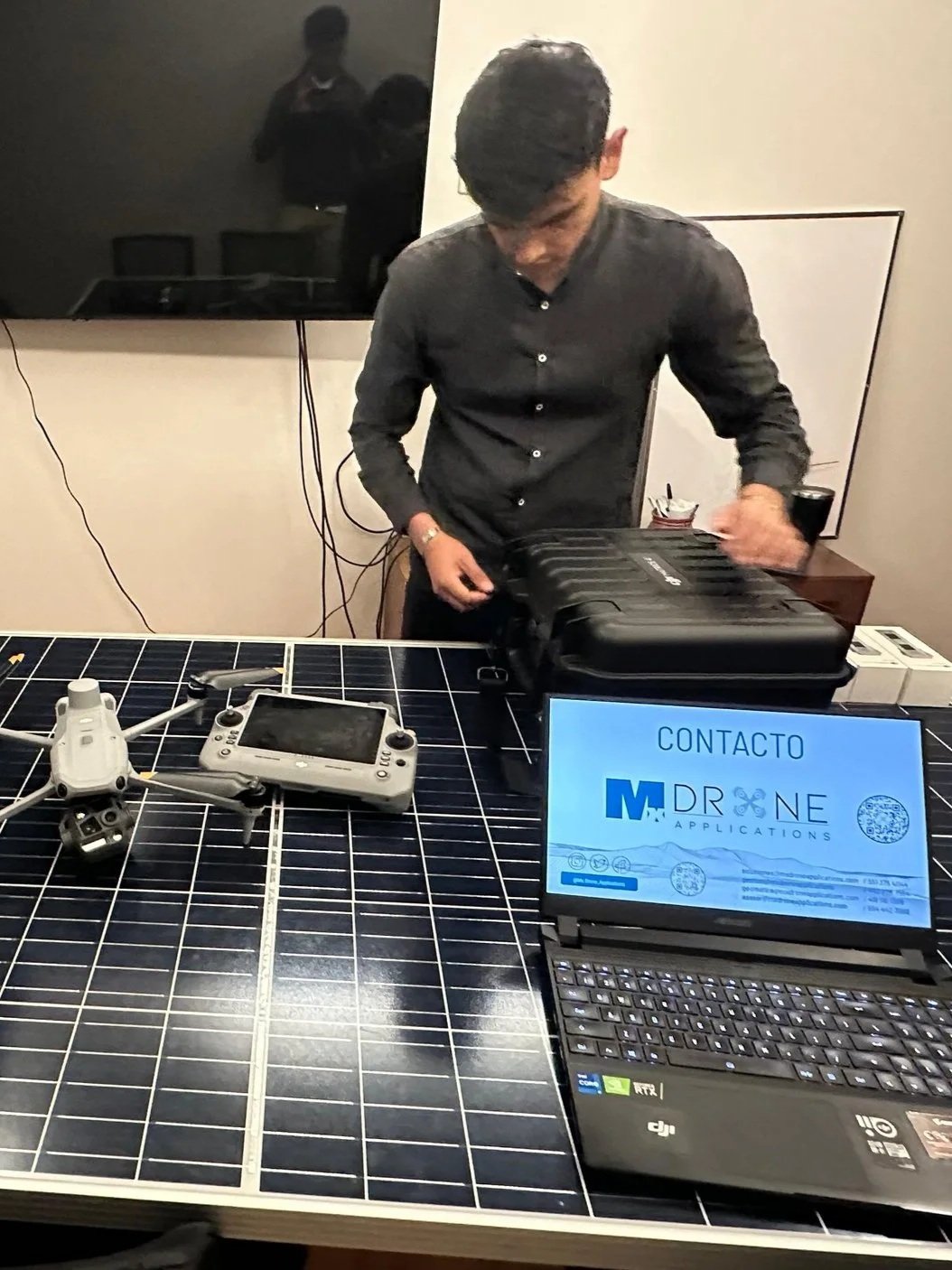 DRONES DJI Y PANELES FOTOVOLTAICOS MXDRONEAPPLICATIONS