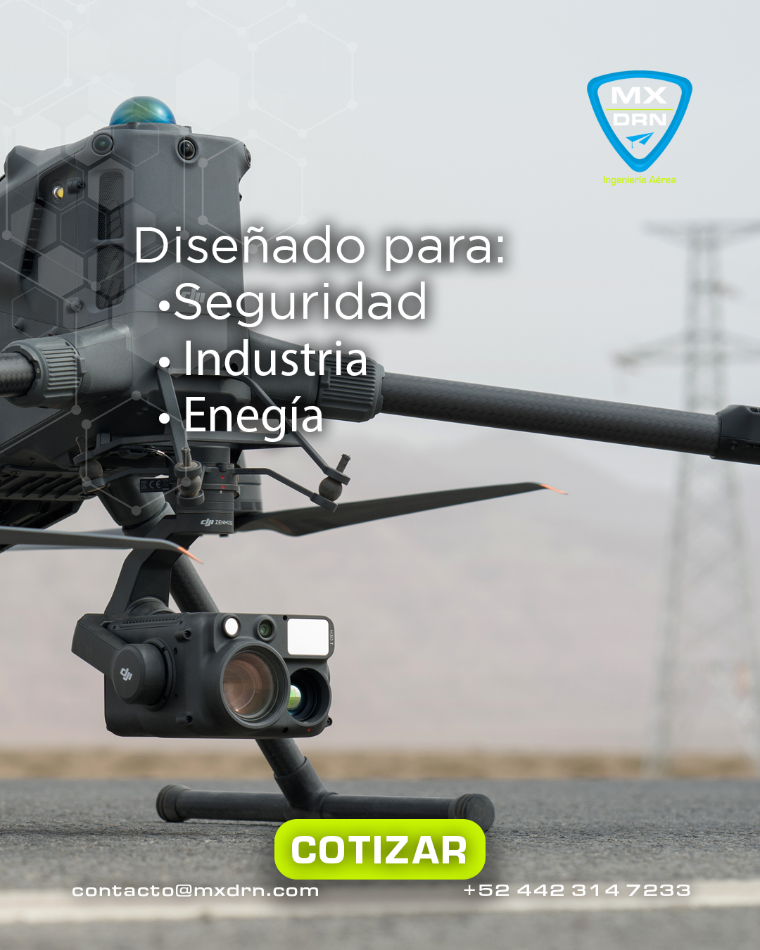 MX DRONE DJI ZENMUSE H30T