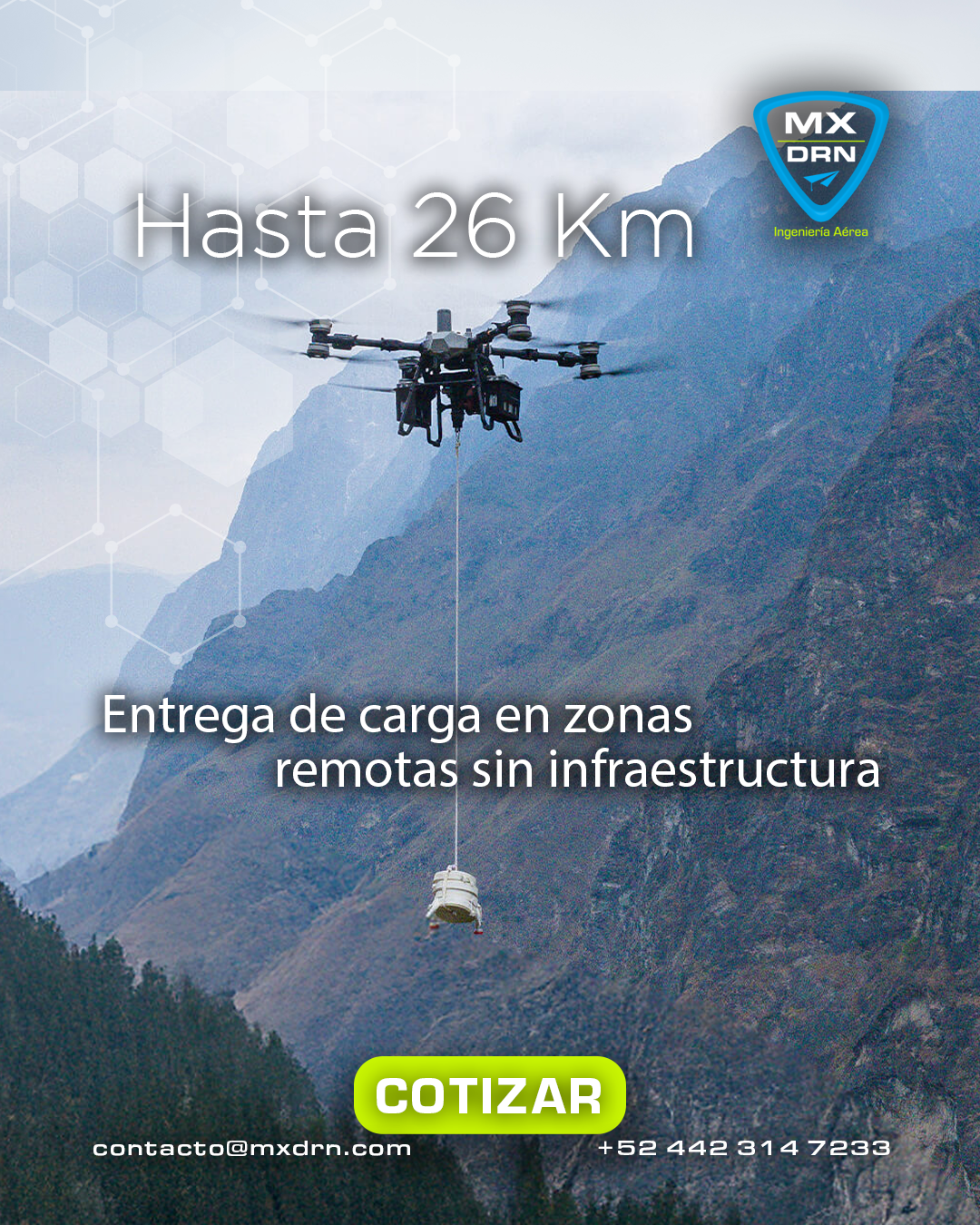 DJI FLYCART100 MX DRONE