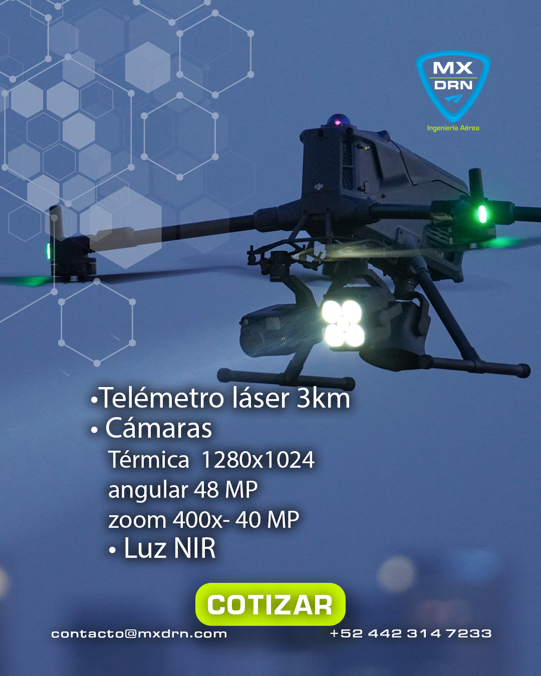MX DRONE DJI ZENMUSE H30T