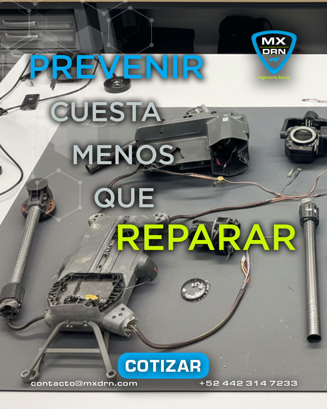 MX DRONE REPARACIÓN DE DRONES DJI
