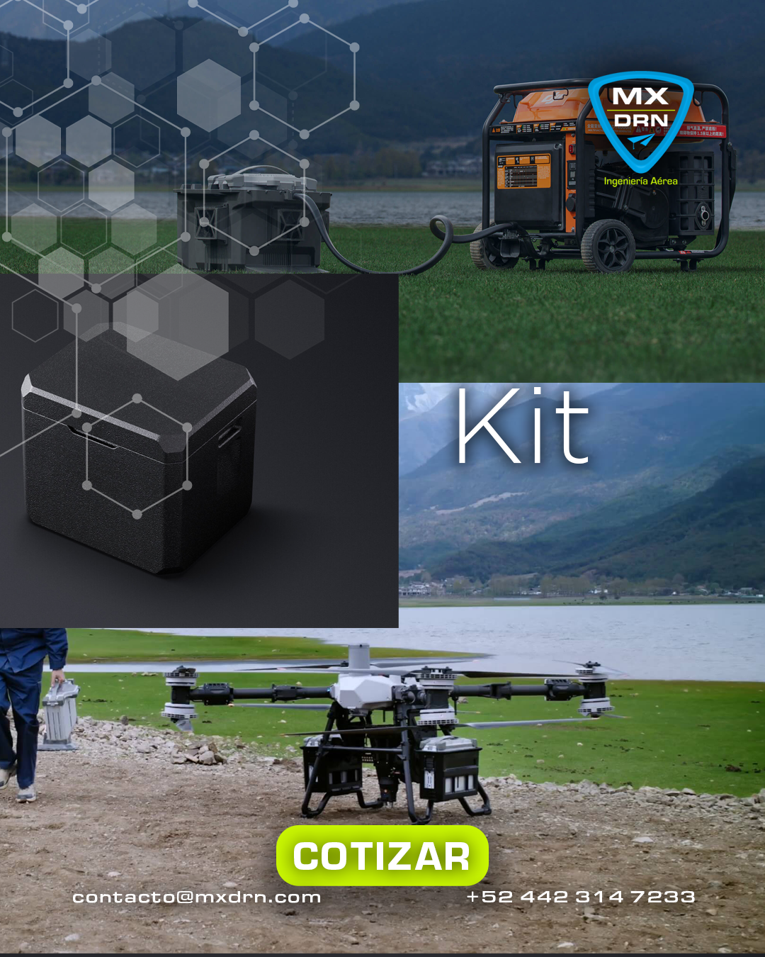 DJI FLYCART100 MX DRONE