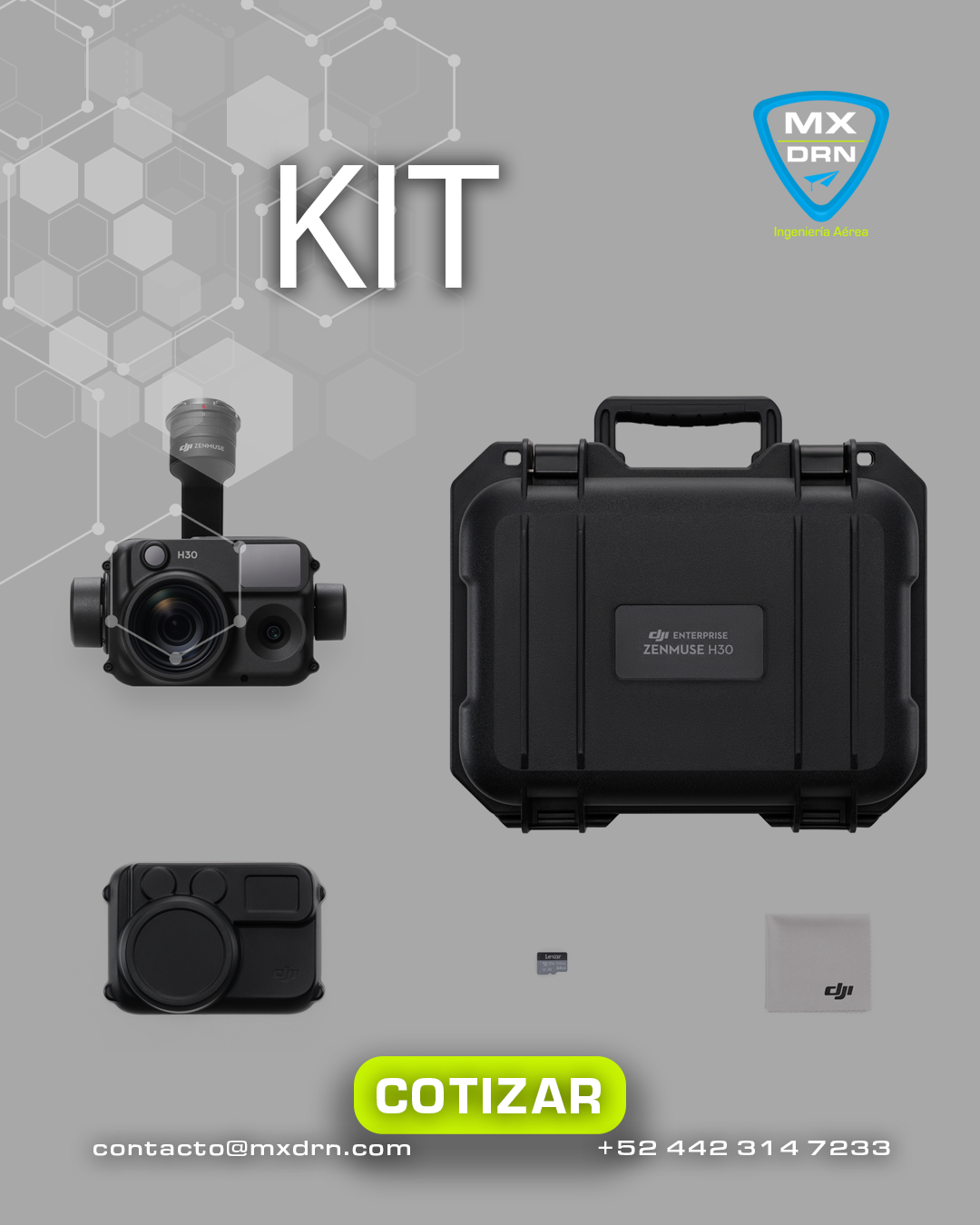 MX DRONE DJI ZENMUSE H30T