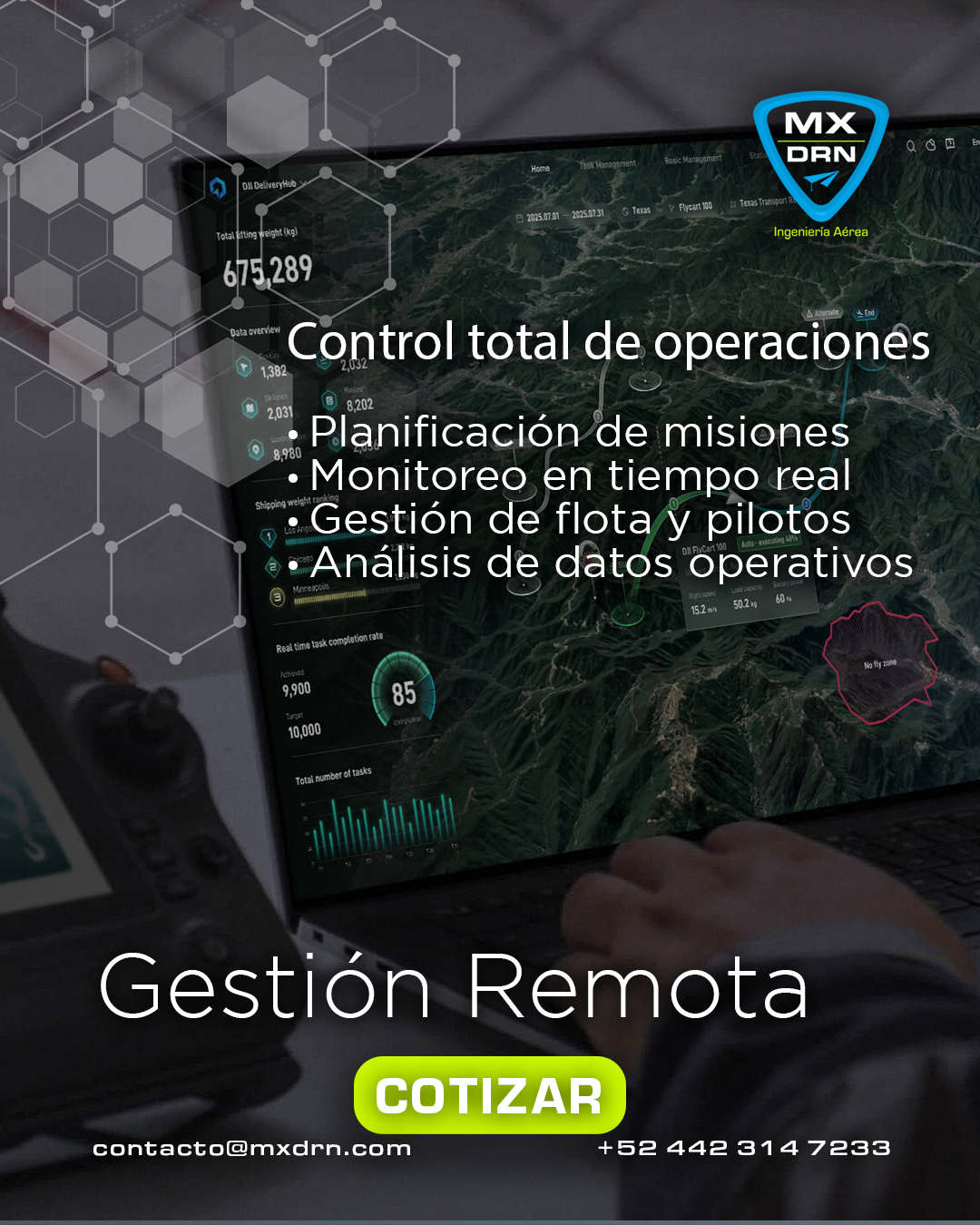 DJI FLYCART100 MX DRONE