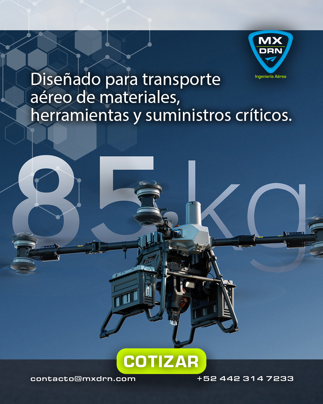 DJI FLYCART100 MX DRONE