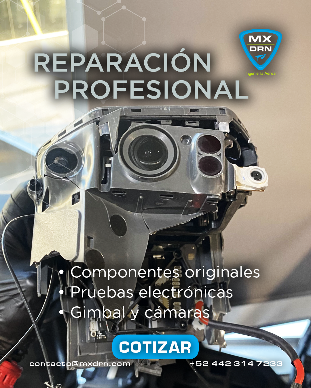 MX DRONE REPARACIÓN DE DRONES DJI