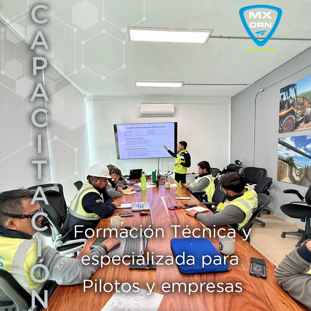CAPACITACIÓN USO DE DRONES DJI