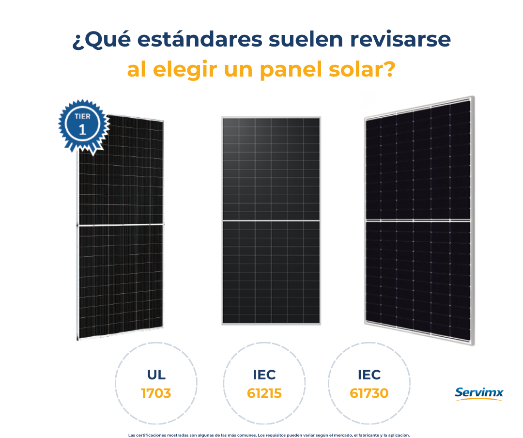 Certificaciones y referencias técnicas en paneles solares: qué conviene revisar antes de elegir