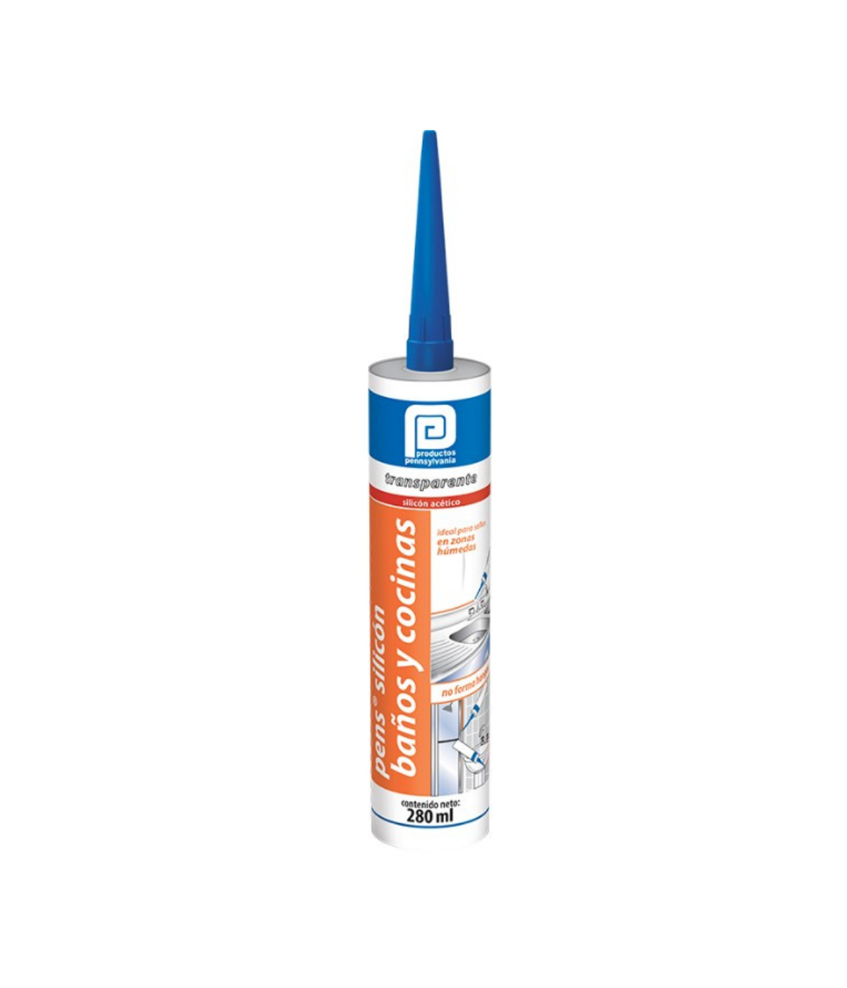 Silicón Baños y Cocinas 280 ML  | Pennsylvania
