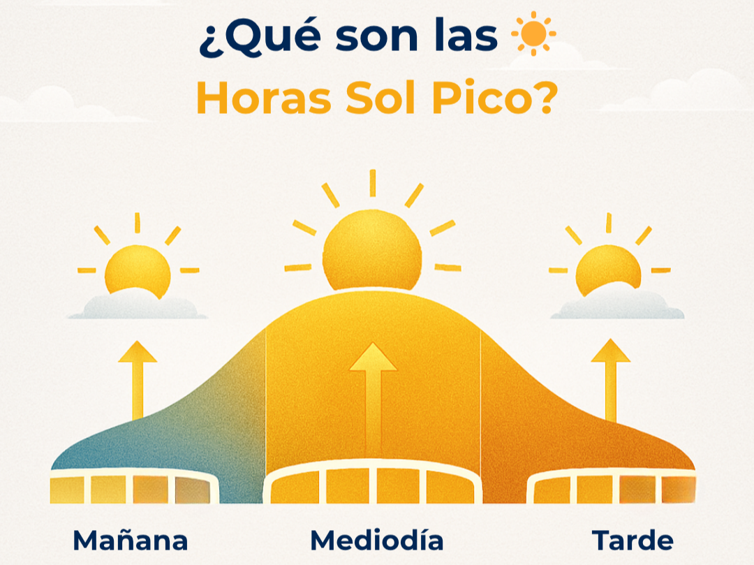 🌤️ ¿Qué son las Horas Sol Pico y por qué son importantes en energía solar?