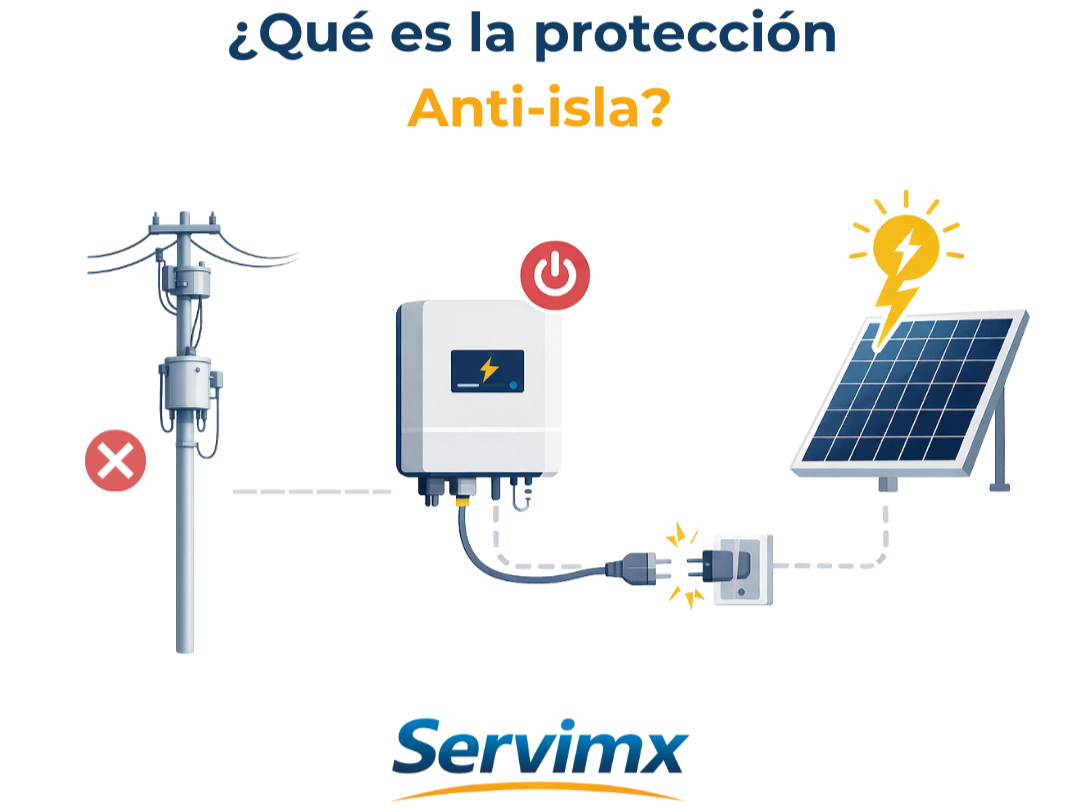 ¿Los paneles solares funcionan aunque se vaya la luz de CFE?