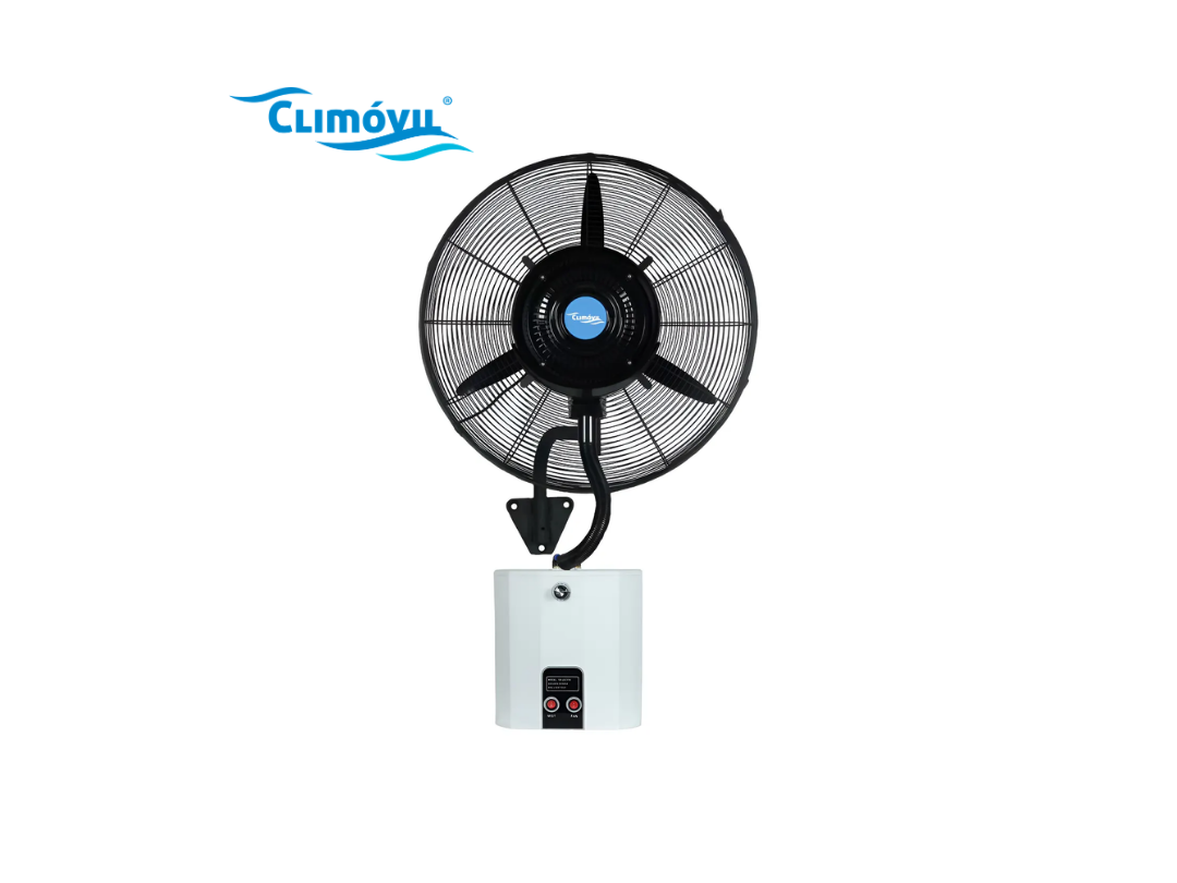 Ventilador con Nebulización Ecobreezer Pared 30" | Climovil