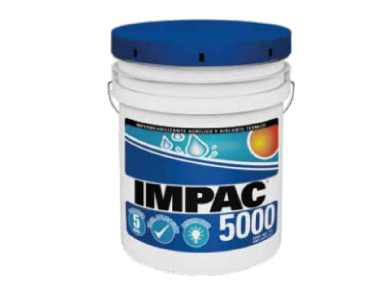 IMPAC® 5000 5 Años Fibratado 19 L y 3.8 L – Blanco y Terracota