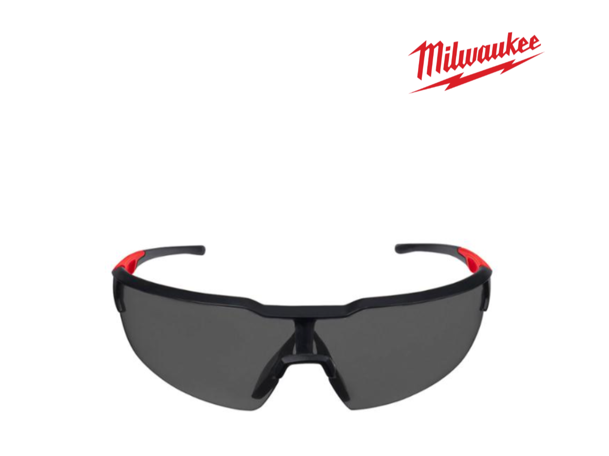 Lentes de Seguridad Milwaukee 48-73-2015 Oscuros Antirrayas | Uso Profesional