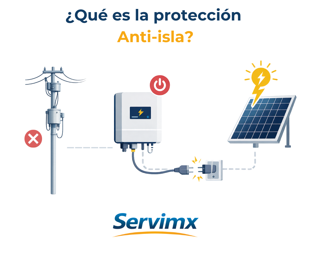 ¿Los paneles solares funcionan aunque se vaya la luz de CFE?