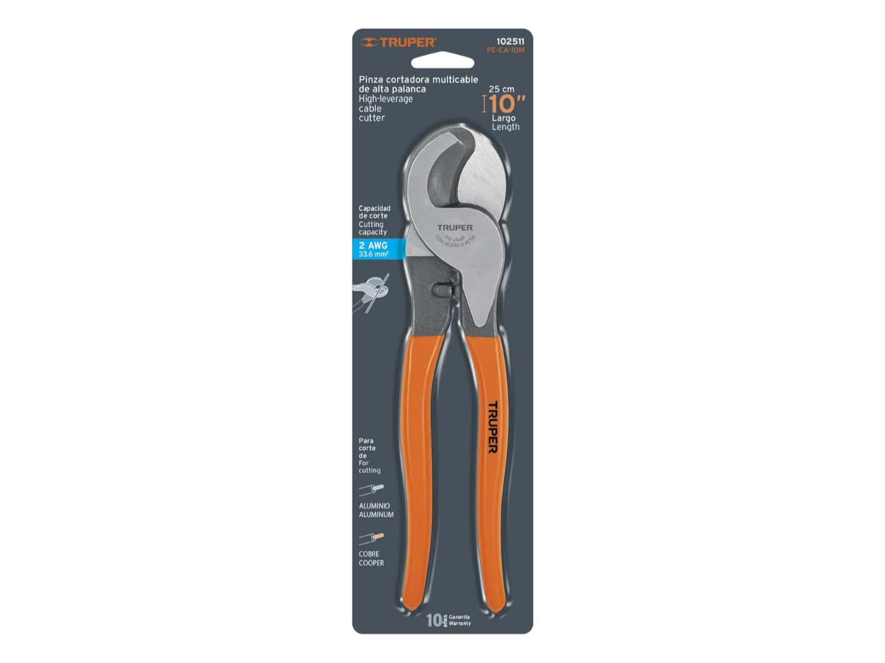 Pinza Cortador Multicable 10" | Truper
