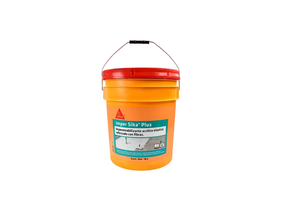 ImperSika Plus | Impermeabilizante Acrílico Elastomérico 5 Años | Sika