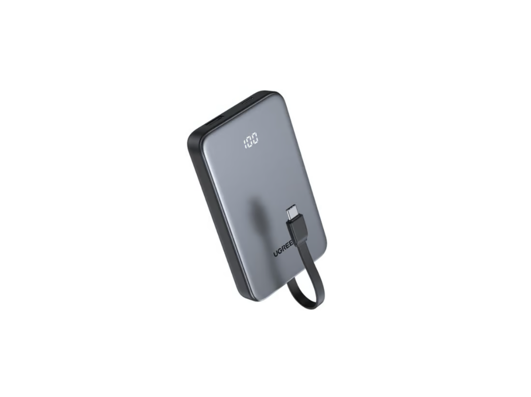 Power Bank 10000 mAh con Cable USB-C Integrado | UGREEN