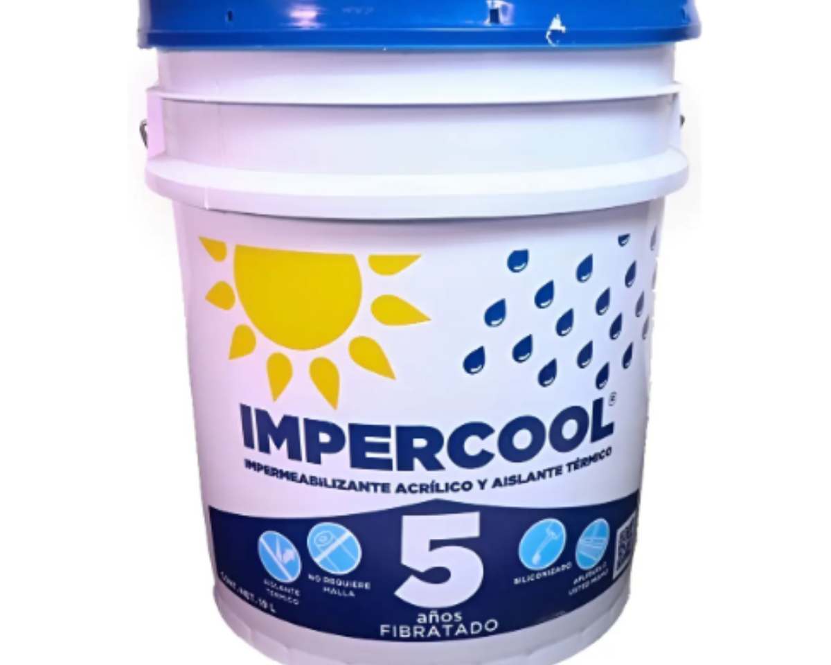 Impercool CEMIX 5 Años Fibratado 19 L y 3.78 L – Blanco y Terracota