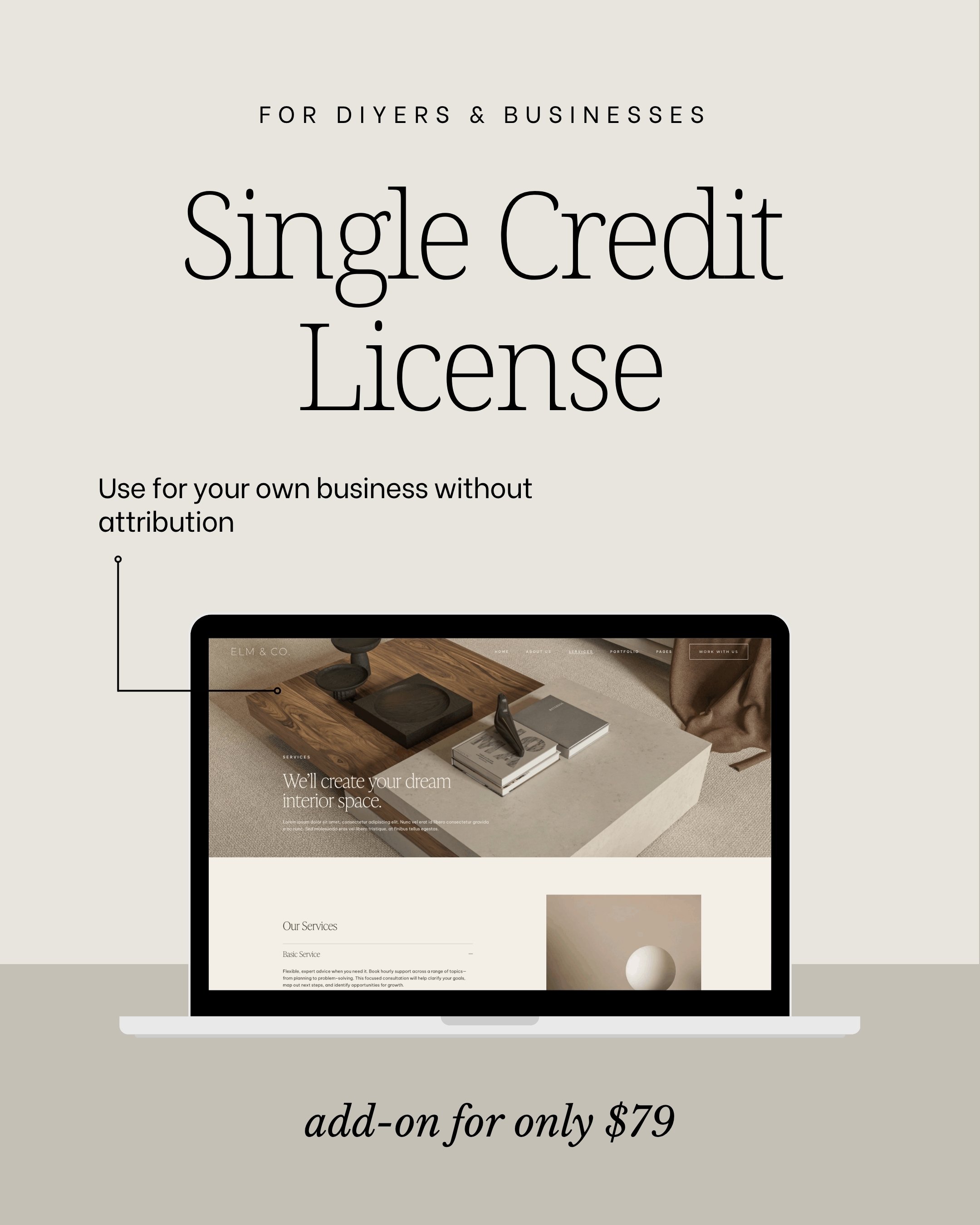 Single Credit Removal License
