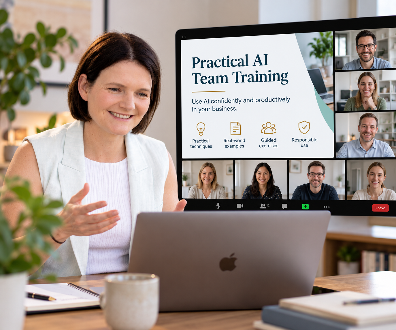 Practical AI Team Training (60 minutes, virtual)