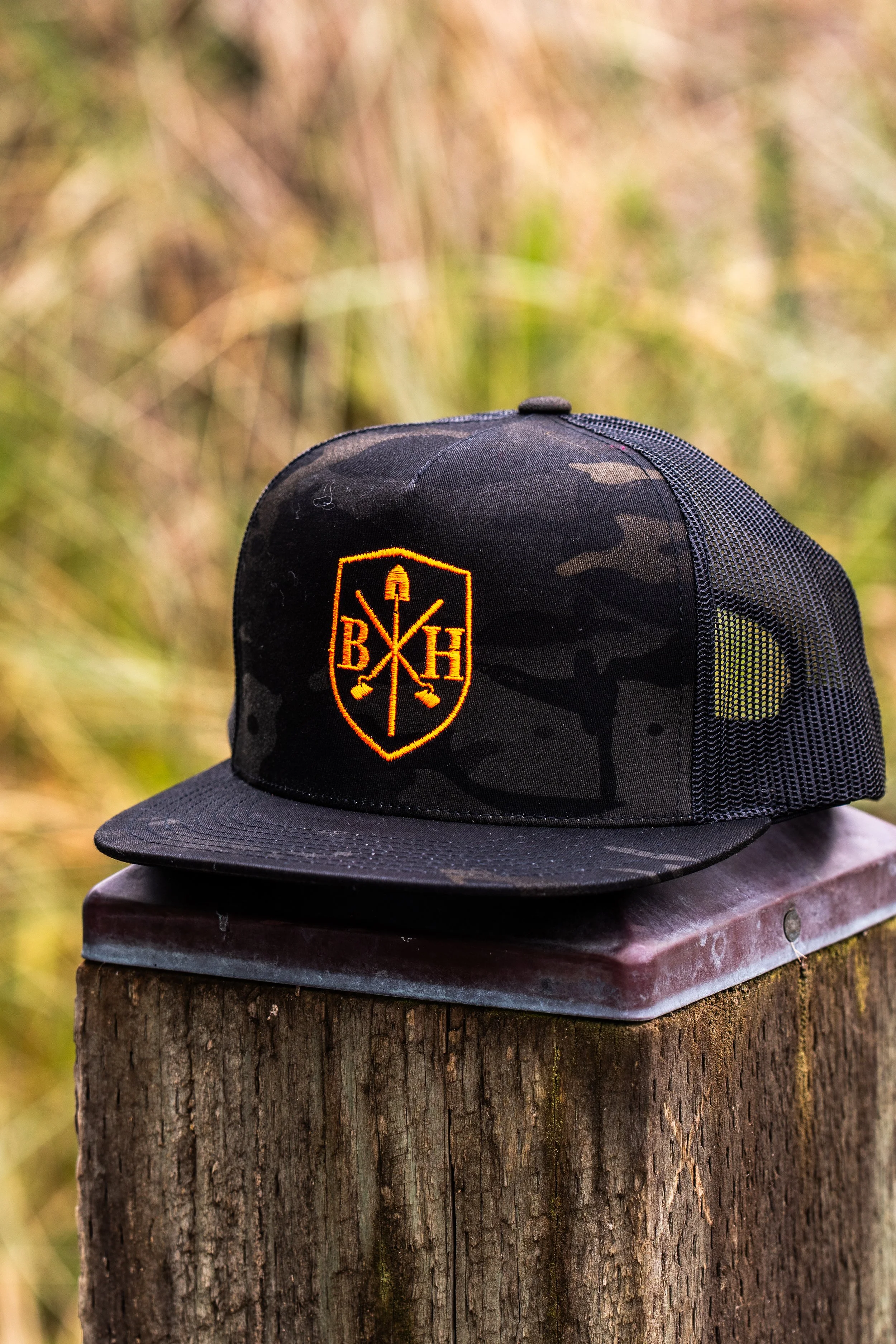 Bros and Hoes Five Panel Trucker Hat