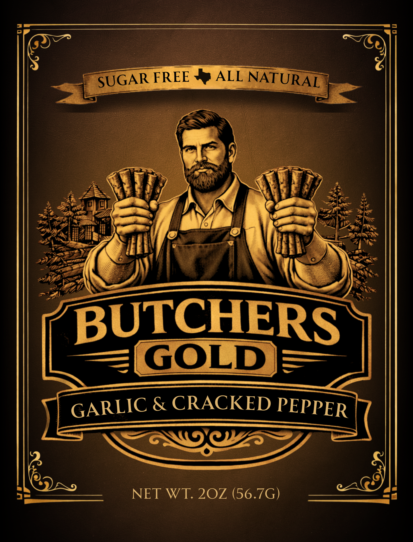 Garlic & Cracked Pepper